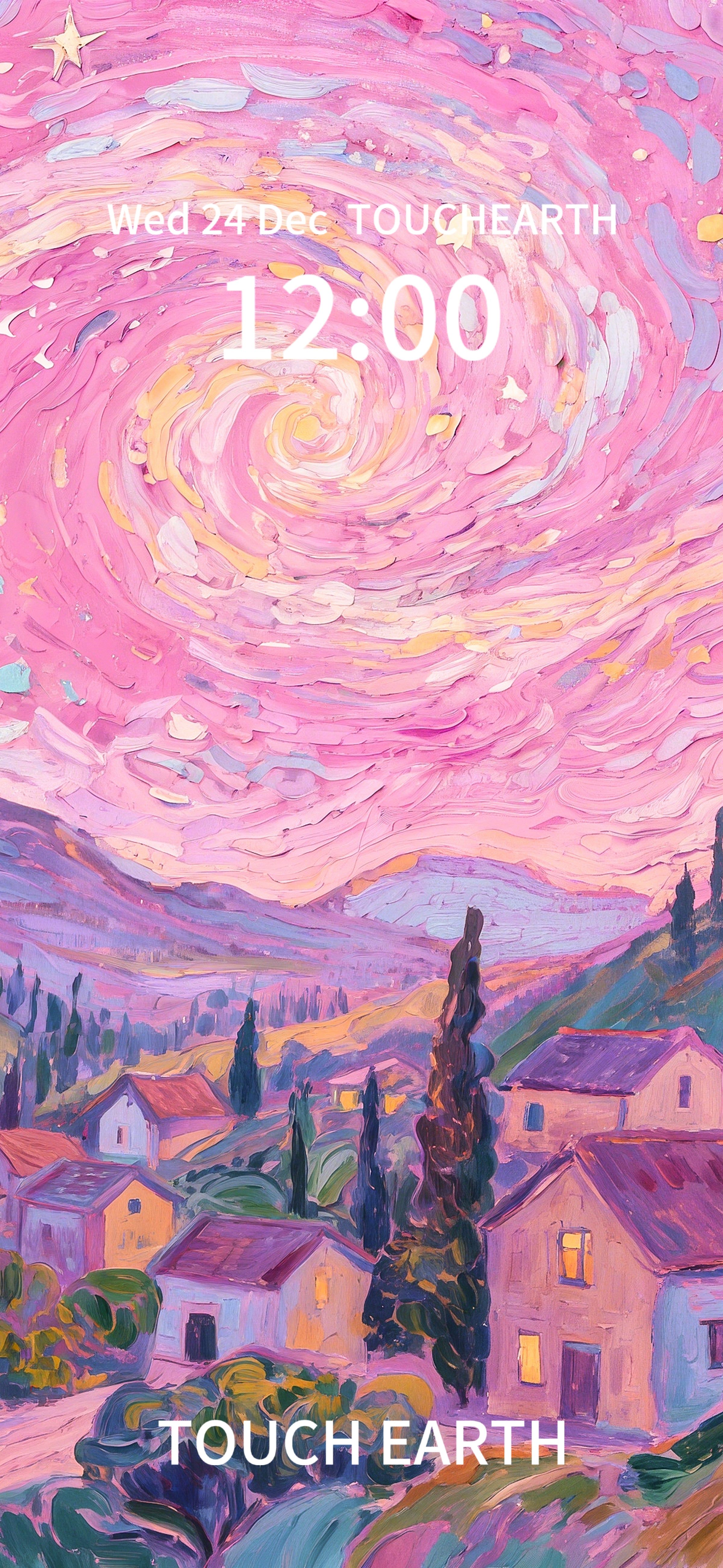 Pink Van Gogh